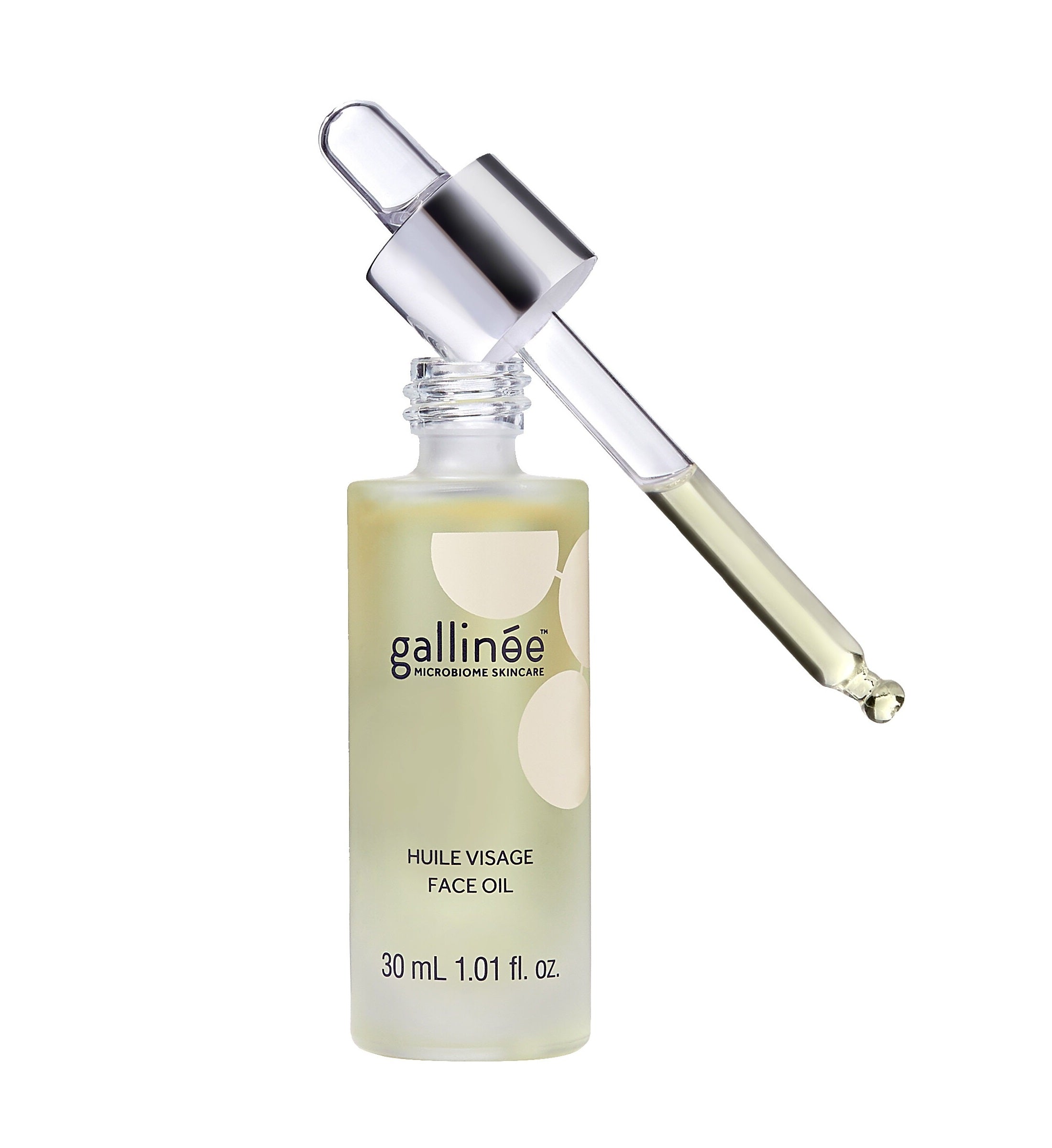 Gallinee, Microbiome Skincare, Prebiotics & Postbiotics, Nourishing, Oil, For Face, 30 ml *Tester