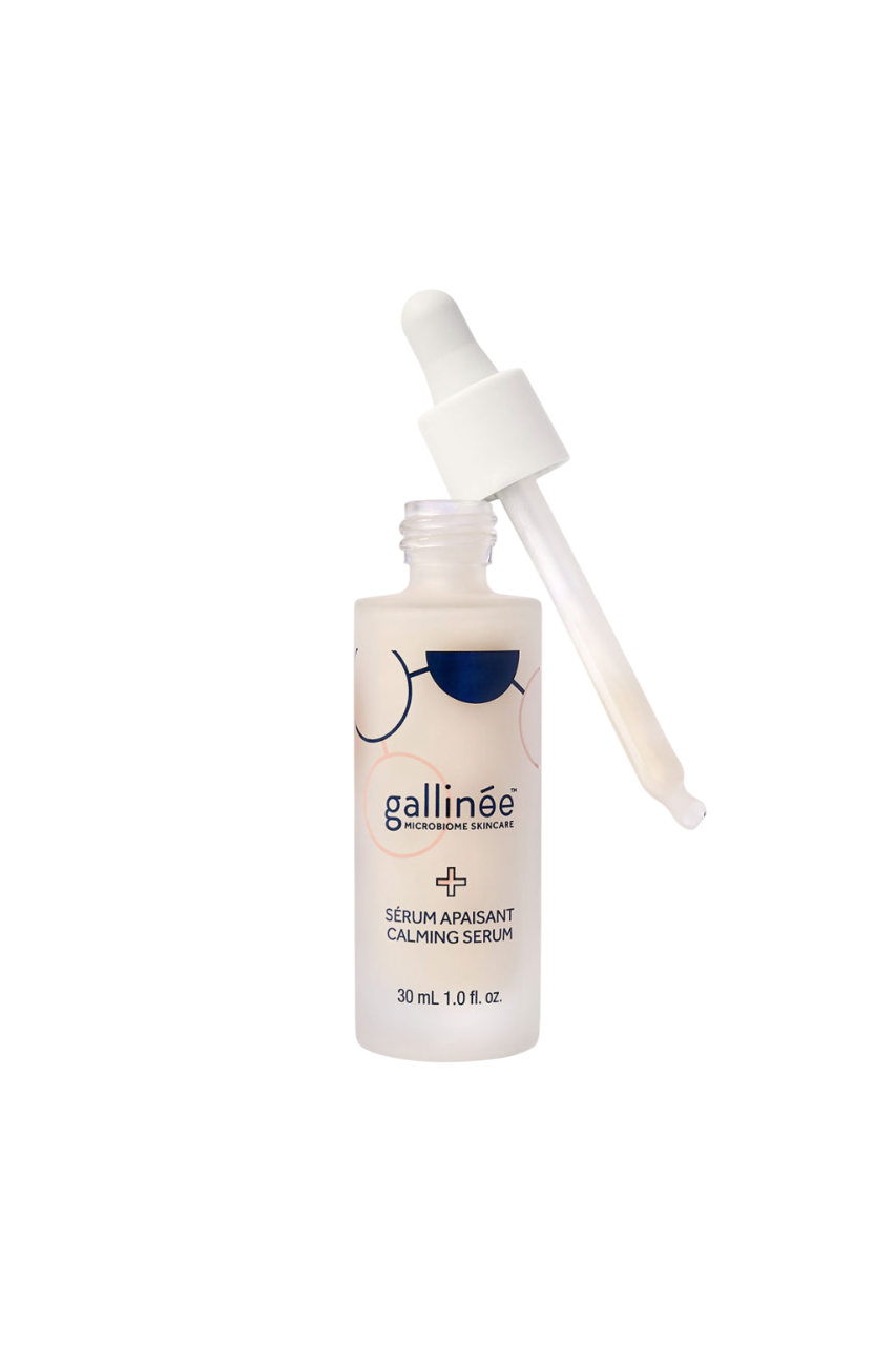 Gallinee, Microbiome Skincare, Prebiotics & Probiotics & Postbiotics, Calming, Daily, Serum, For Face, 30 ml