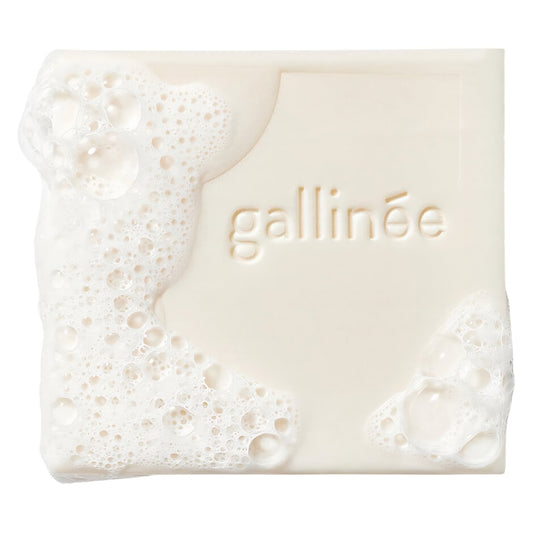 Gallinee, Microbiome Skincare, Prebiotics & Postbiotics, Soothing, Cleansing Bar, For Face & Body, 100 g *Tester