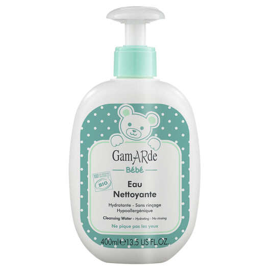 Gamarde, Baby, Cleansing and Hydrating, Fragrance Water, For Face, Body & Diaper Area, 400 ml