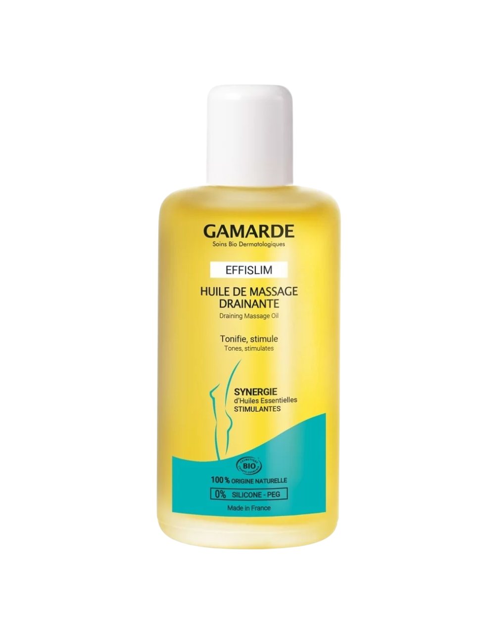 Gamarde, Effislim, Draining, Massage Oil, 200 ml
