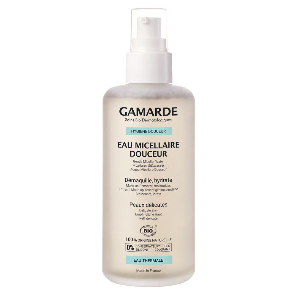 Gamarde, Hygiene, Bio, Gentle Cleansing, Micellar Water, All Skin Types, 200 ml