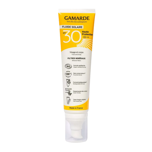 Gamarde, Gamarde, Bio, Sun Protection, Sunscreen Cream, Body, SPF30, 100 ml