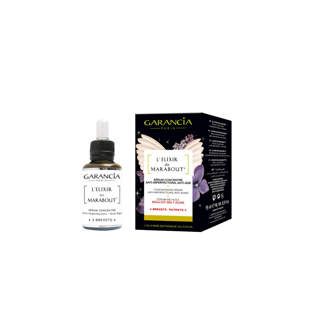 Garancia, Marabout Elixir, Oil Free, Anti-Ageing, Morning & Evening, Serum, For Face, 15 ml