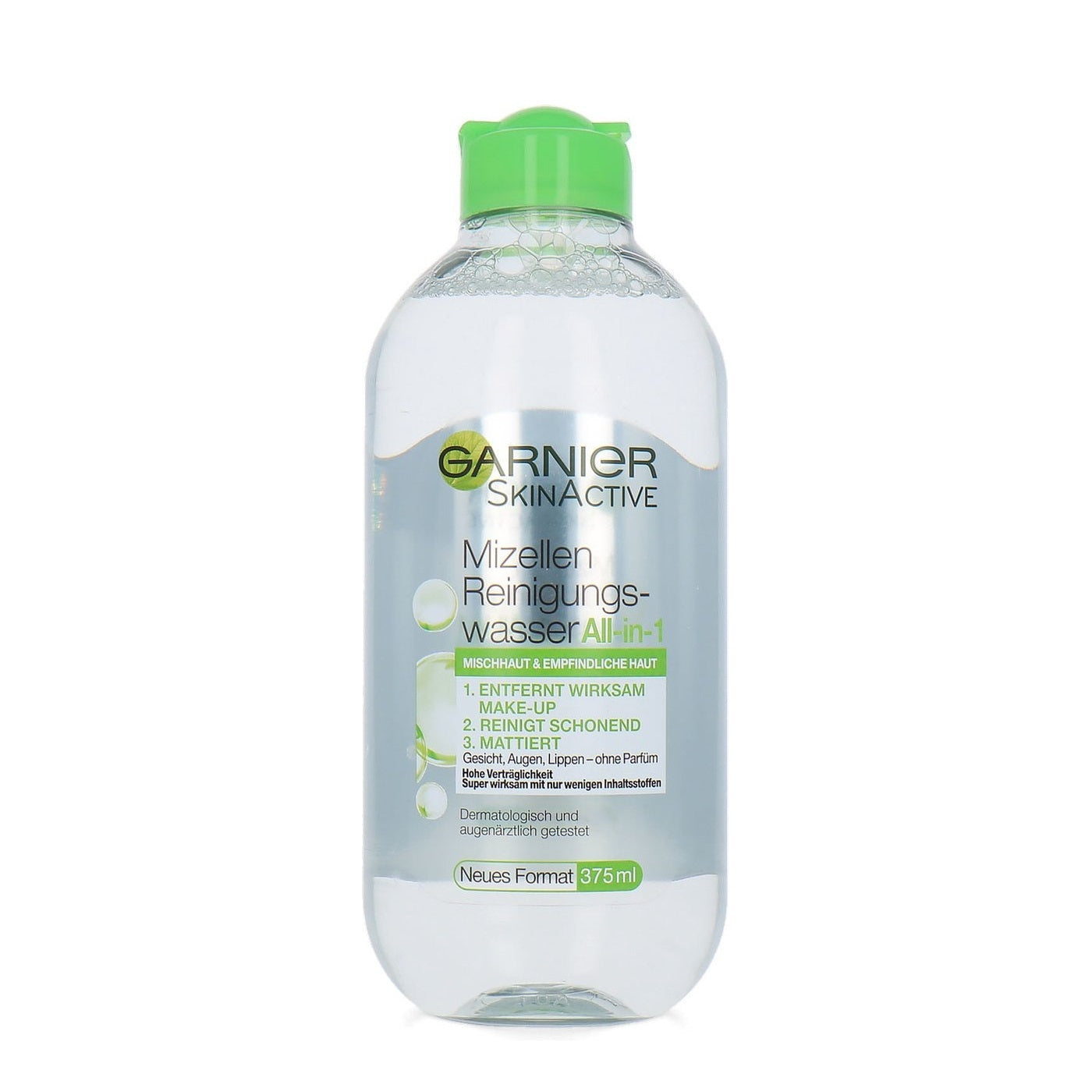Garnier, Skin Active - All-in-1, Glycerin, Mattifying, Micellar Water, For All Skin Types, 375 ml