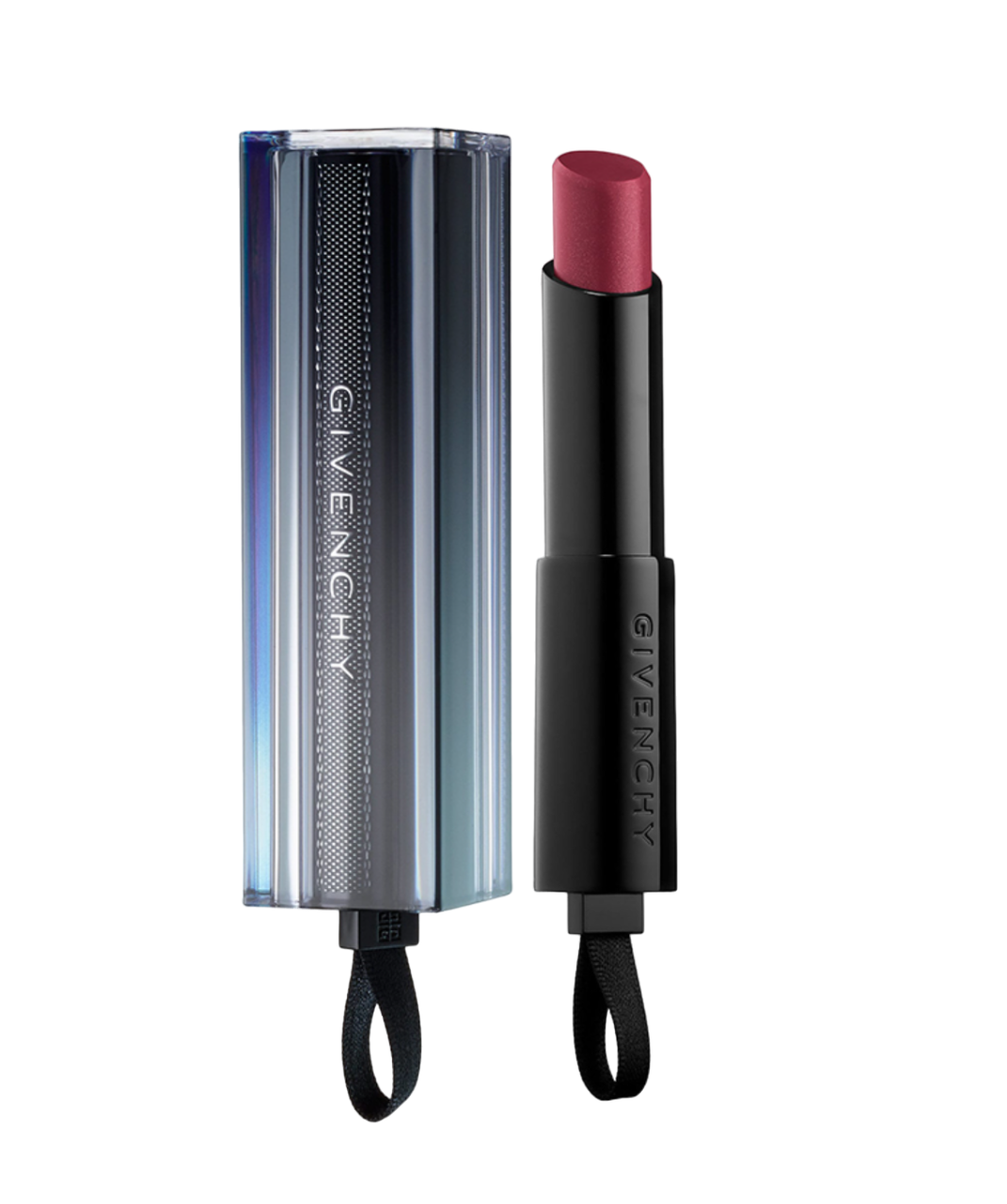 Givenchy, Rouge Interdit Vinyl, Satin Finish, Cream Lipstick, 12, Grenat Envoutant, 3.3 g *Tester