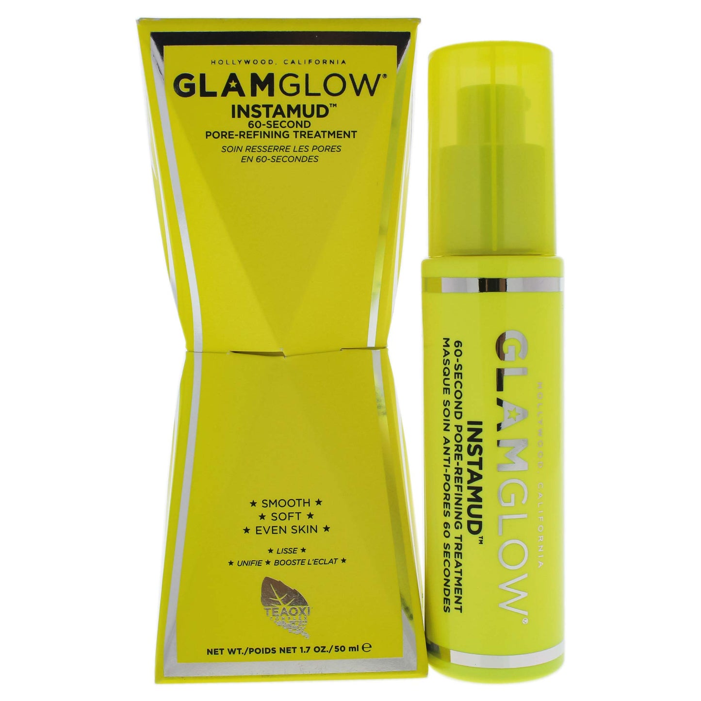 GlamGlow, Instamud, Brightening, Day, Cream Mask, For Face, 50 g *Tester
