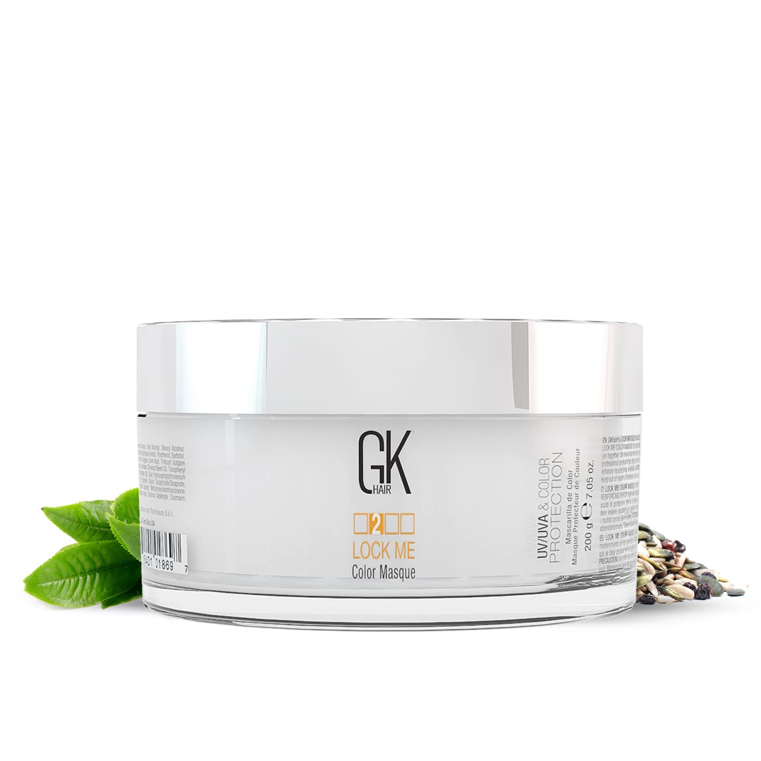Global Keratin, Lock Me, Hair Treatment Cream Mask, For Colour Protection, 200 g
