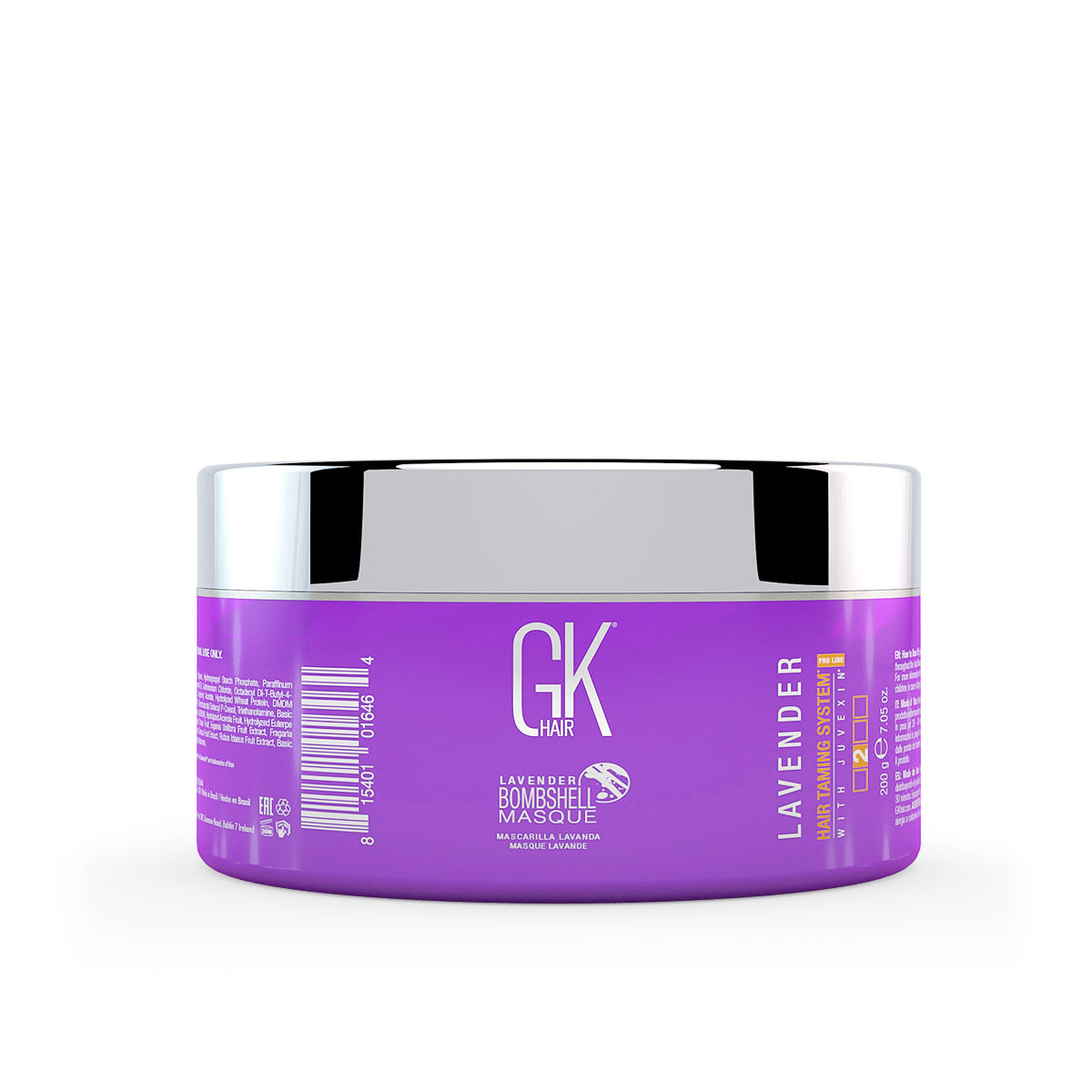 Global Keratin,  Bombshell, Hair Colouring Cream Mask, Colouring,  Lavander, 200 g