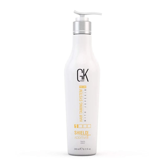 Global Keratin, Shield Additive, Hair Shampoo & Conditioner 2-In-1, Repairing & Strengthening, 240 ml