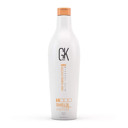 Global Keratin, Shield Additive, Hair Shampoo & Conditioner 2-In-1, Repairing & Strengthening, 650 ml