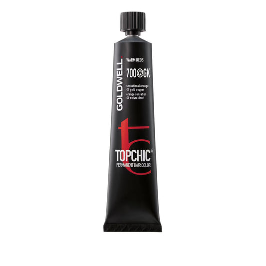 Goldwell, TopChic, Permanent Hair Dye, 7OO@GK Warm Reds, 60 ml