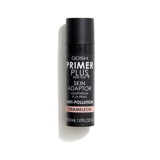 Gosh, Primer Plus Skin Adaptor, Vegan, Anti-Pollution, Liquid Foundation, Chameleon, 30 ml