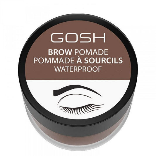 Gosh, Gosh, Waterproof, Eyebrow Pomade, 002, Greybrown, 4 ml