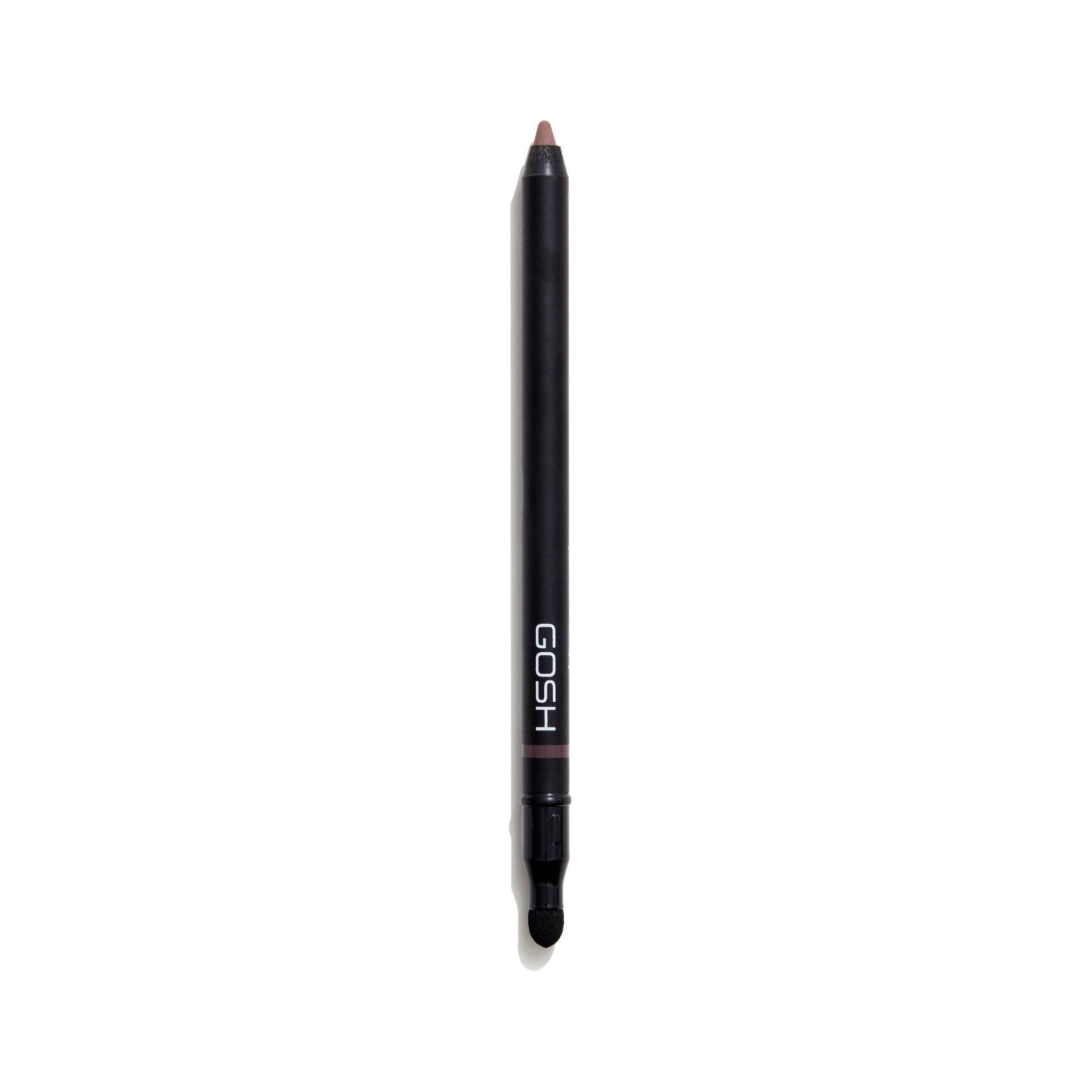Gosh, Infinity, Double, Gel Pencil Eyeliner, 006, Ash, 1.2 g