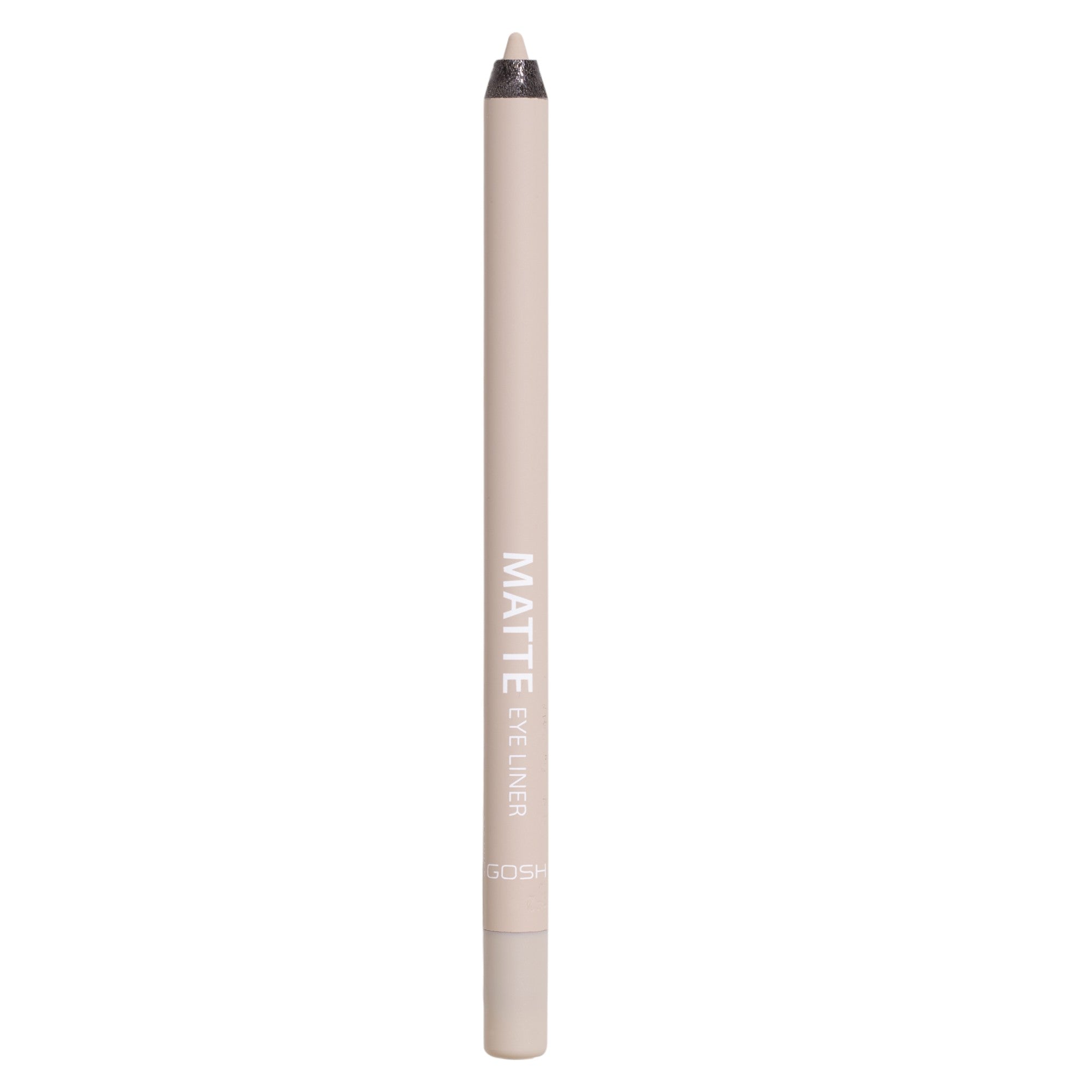 Gosh, Matte Eye Liner, Fragrance-Free, Eyeliner Pencil, Matte Finish, Kohl Eyeliner, 013, Nude, 1.2 g