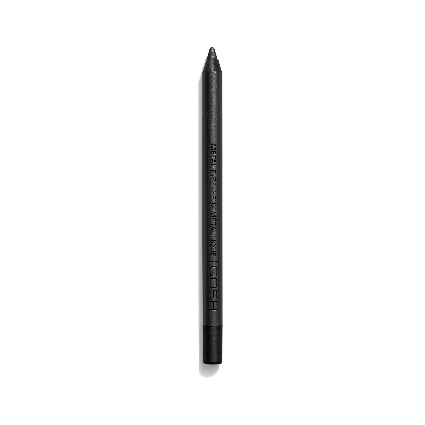 Gosh, Metal Eyes, Gel Pencil Eyeliner, 001, Hematite, 1.2 g