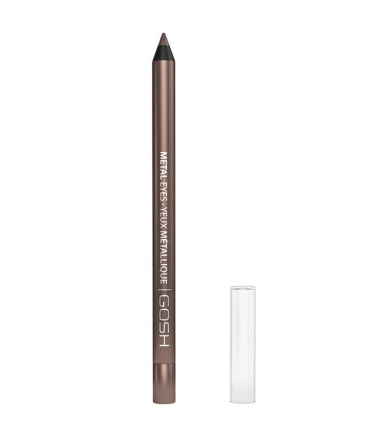 Gosh, Metal Eyes, Gel Pencil Eyeliner, 002, Moonstone, 1.2 g