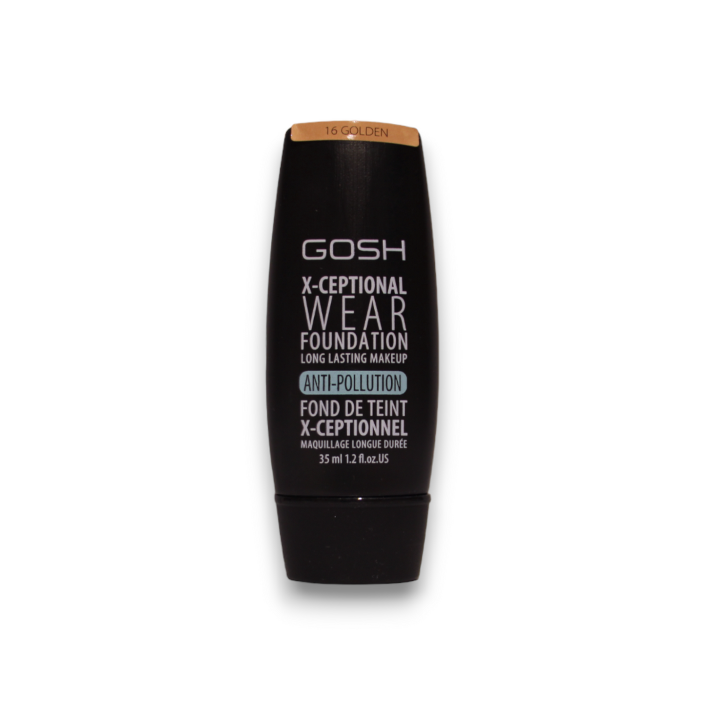Gosh, X-Ceptional Wear, Vitamin E, Long Lasting, Cream Foundation, 16, Golden, 30 ml