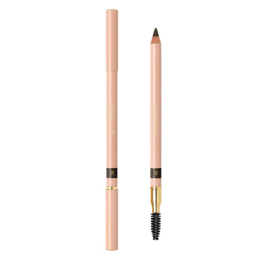 Gucci, Definition Sourcils, Double-Ended, Eyebrow Cream Pencil, 06, Black, 1.19 g