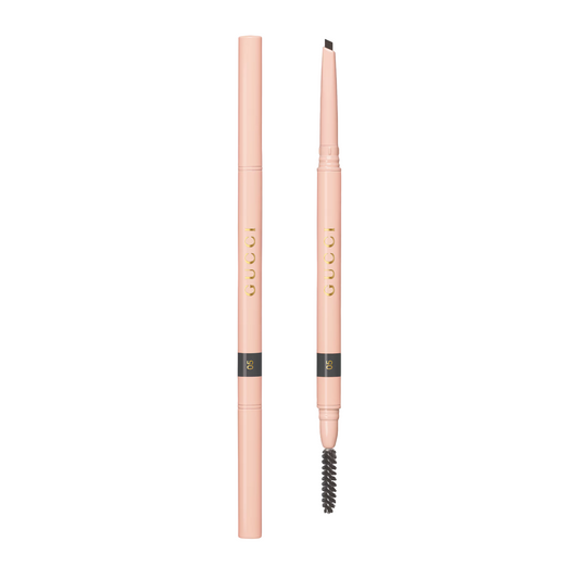 Gucci, Stylo A Sourcils, Waterproof, Double-Ended, Eyebrow Cream Pencil, 05, Gris, 0.09 g