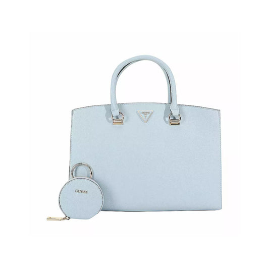 Guess, Alexie, Synthetic Leather, Textile Bag, Pale Cloud, VG841607, For Women