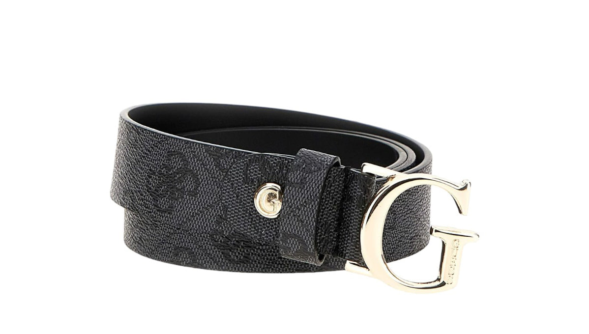 Guess, Alisa, Textile Belt, BW7498 VIN30, Black, For Women, Size S
