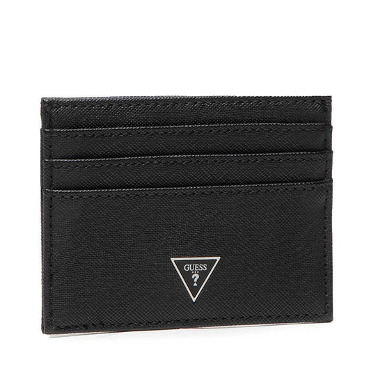 Guess, Certosa, Textile Wallet, Cardholder, Black, For Men