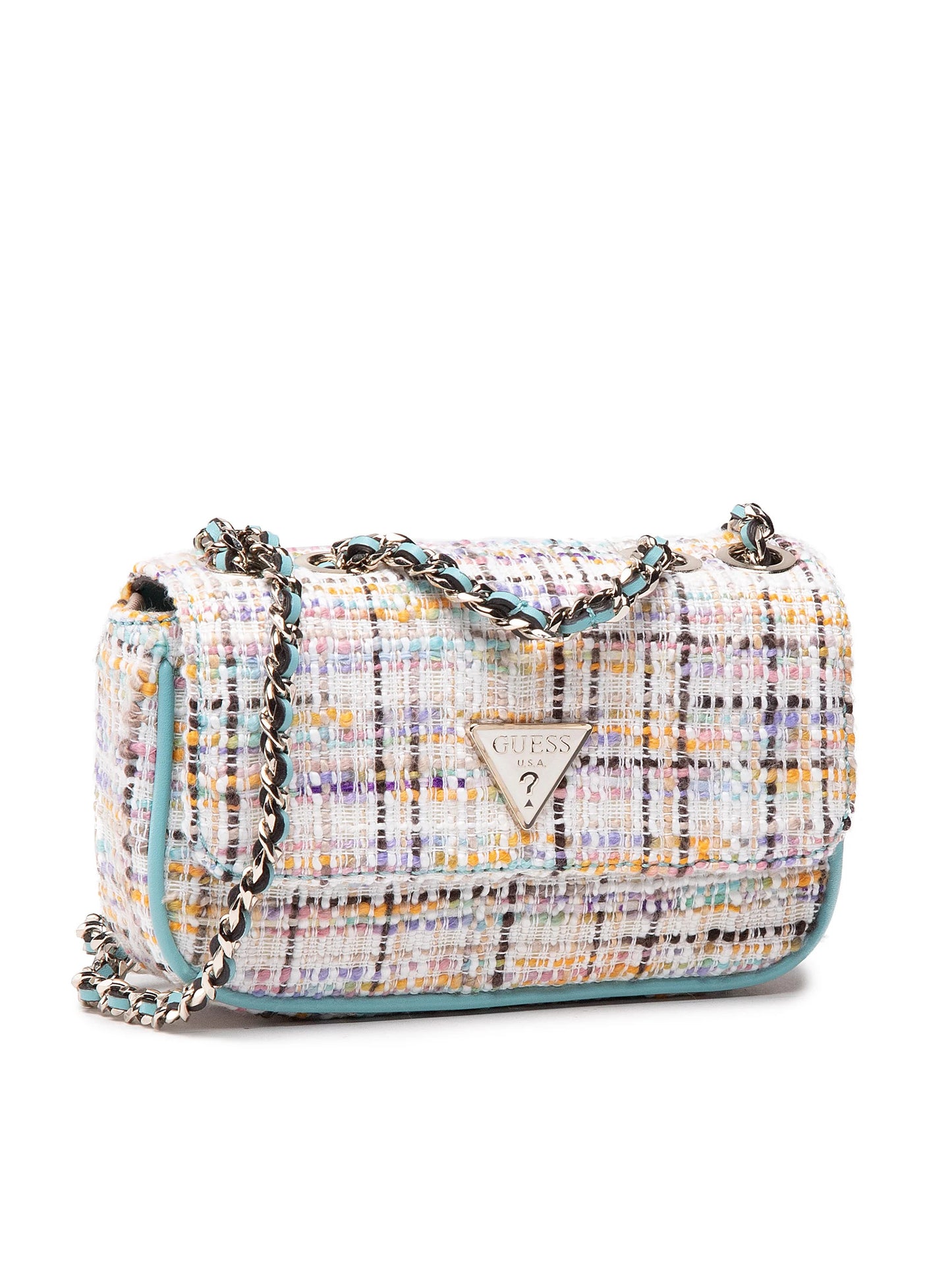Guess, Cessily, Textile Crossbody Bag, Multicolour, hwtm76, For Women