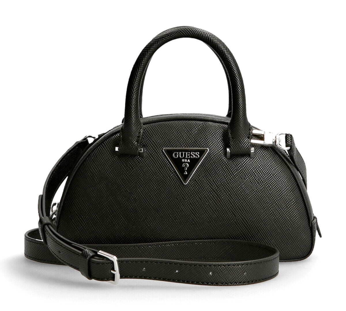 Guess, Cordelia, Polyurethane, Textile Bag, Black, For Women, Mini