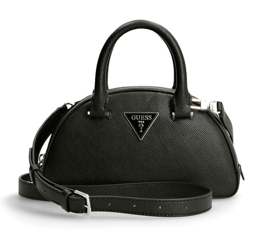 Guess, Cordelia, Polyurethane, Textile Bag, Black, For Women, Mini
