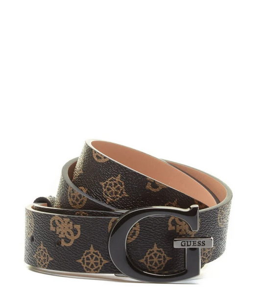 Guess, Dalma, Textile Belt, BW7425-VIN35-BNL-S, Brown, For Women, Size M