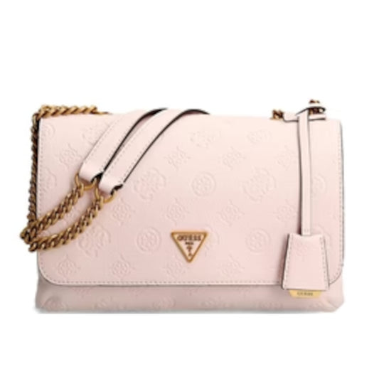 Guess, Guess, Synthetic Leather, Textile Bag, Pale Rose, HWPB8403210, For Women