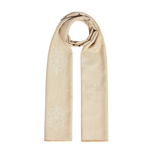 Guess, Guess, Textile Scarf, Beige, 80 x 190 cm, For Women