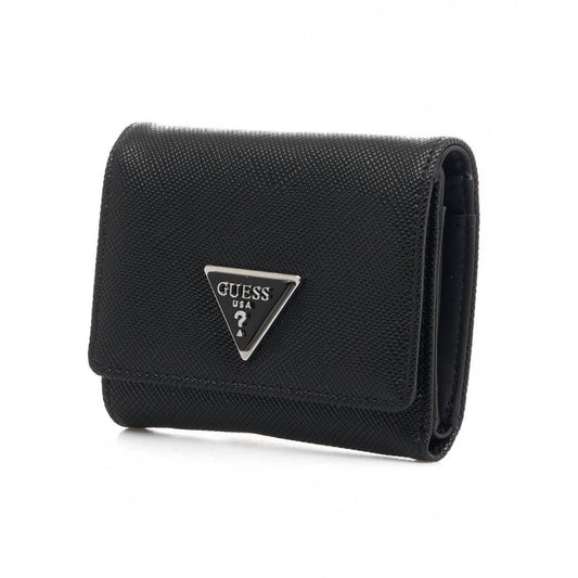 Guess, Cordelia, Textile Wallet, SLG Card, SWEYG839544, Black, For Women
