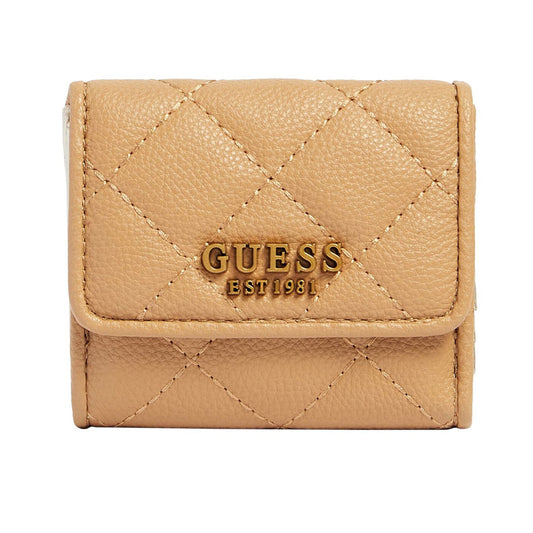 Guess, Guess, Textile Wallet, SWQB8558440, Beige, For Women