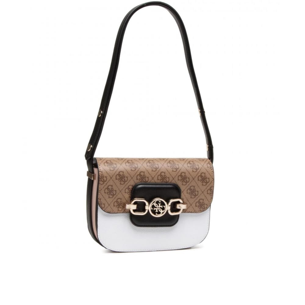 Guess, Hensely, Textile Bag, Convertible Xbody Flap, Latte, For Women