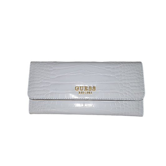 Guess, Laurel, Textile Wallet, SLG Large Zip, SWCA8500500POD, Pale Cloud, For Women