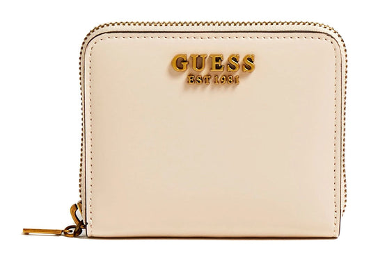 Guess, Laurel, Textile Wallet, SLG Small Zip, SWVB8500370, Light Rum, For Women