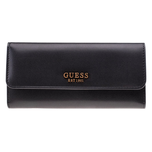 Guess, Laurel, Textile Wallet, SLG Small Zip, Black, For Women