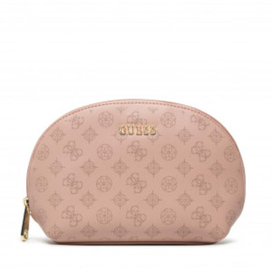Guess, Textile Makeup Bag, Nude