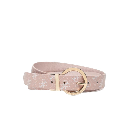 Guess, Naya, Textile Belt, Pink, For Women, Size M