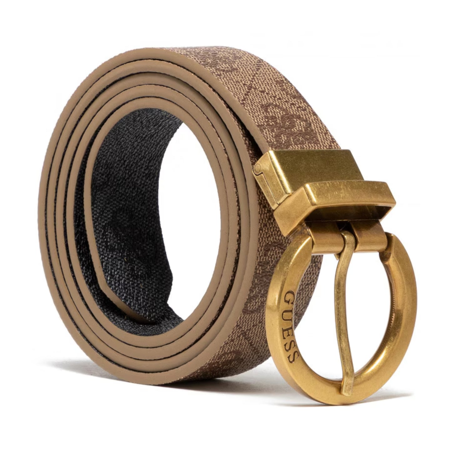 Guess, Naya, Textile Belt, BW7501VIN30, Black, For Women, Size L