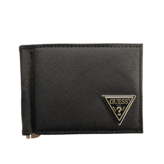 Guess, New Boston, Textile Wallet, SM2513LEA22, Black, For Men