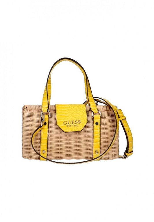 Guess, Paloma, Textile Bag, Yellow, For Women