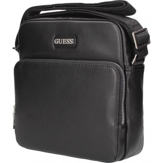 Guess, Torba, Textile Crossbody Bag, Black, 19 x 23 x 2 cm, For Men