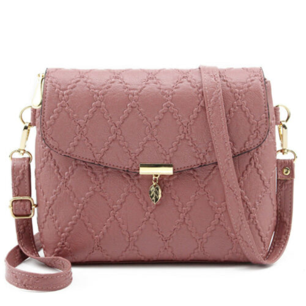 Guess, Tyren, Textile Crossbody Bag, Pink, For Women