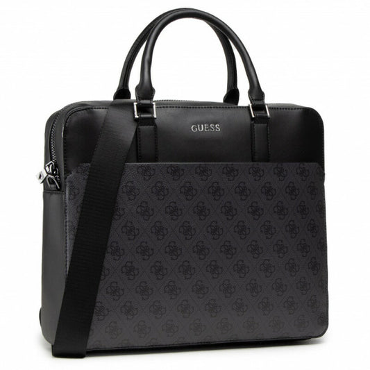 Guess, Vezzola, Textile Bag, Black, Unisex