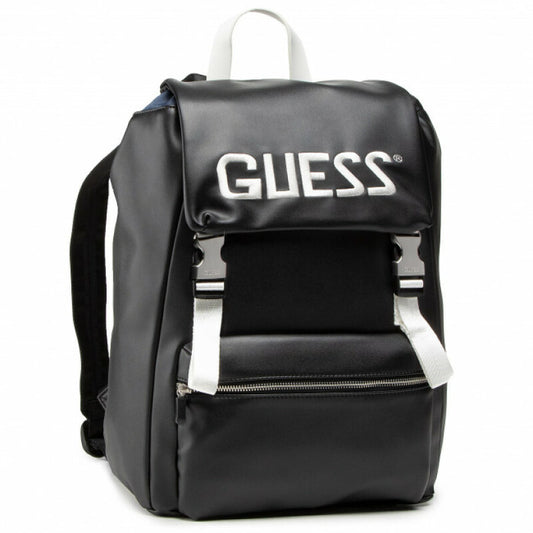 Guess, Salameda, Textile Backpack, Black, For Men