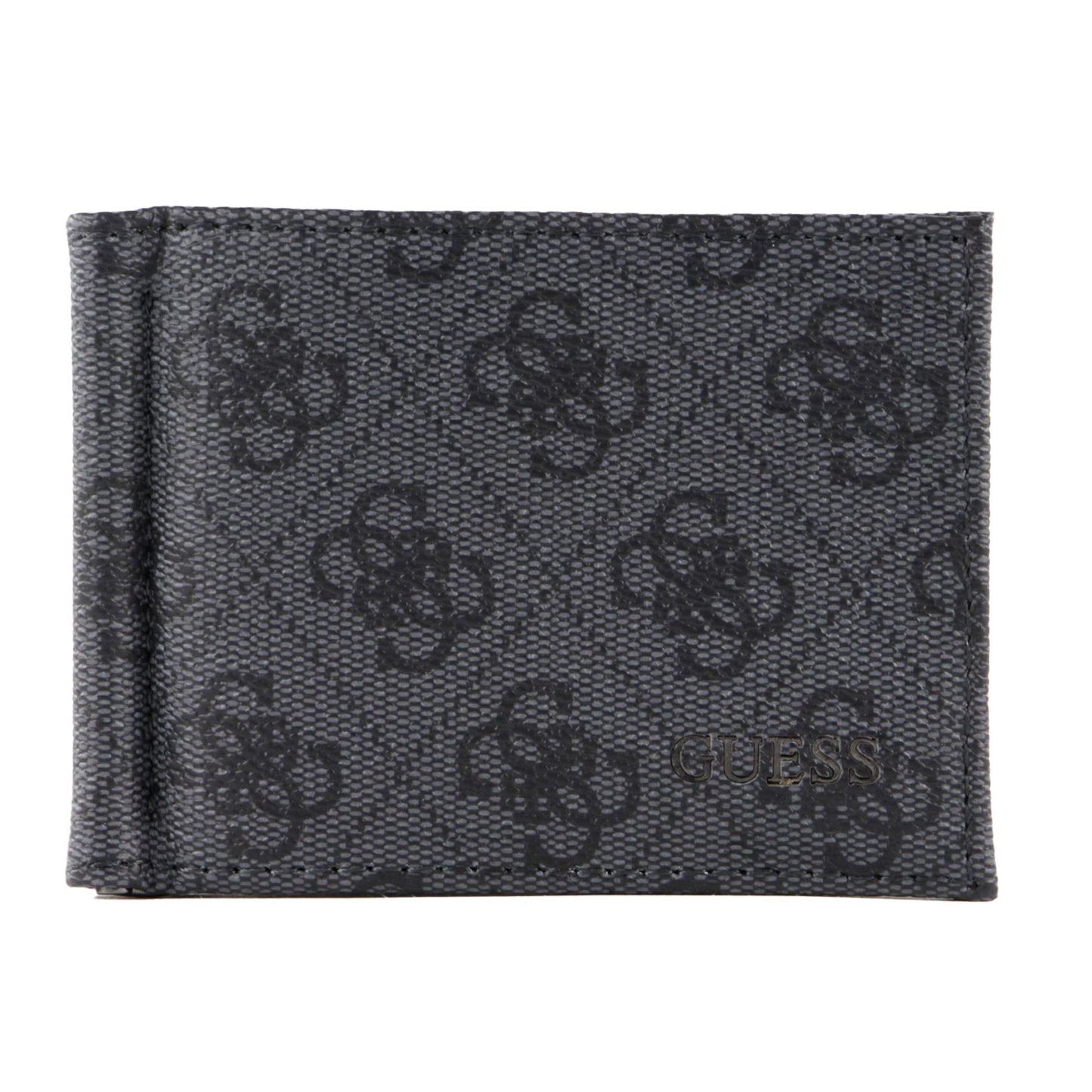 Guess, Vezzola, Textile Wallet, Coin Holder, SMVEZLLEA23, Black, For Men